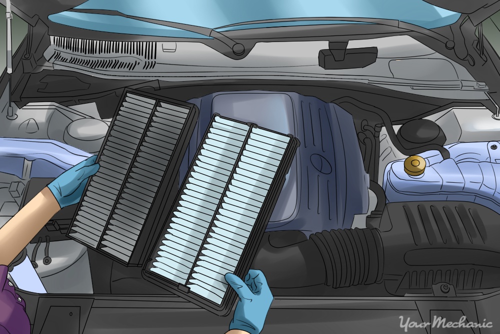 How to Replace Your Air Filter YourMechanic Advice